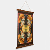 Farbenfrohe Dekorationsgegenstände Abstrakt Wandteppich Mit Holzrahmen (Gewinkelt)