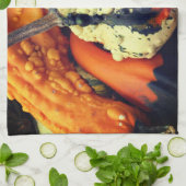 Farbenfrohe Dekorationsgegenstände Naher Aufstieg Geschirrtuch (Gefaltet)