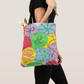 Farbenfrohe dekorative Ostereier Tragetaschen Tasche (Von Nahem)