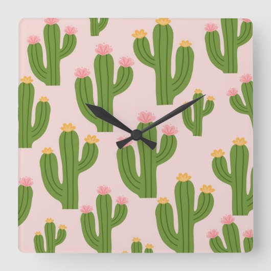 Farbenfrohe, dekorative Uhr (Vorderseite)