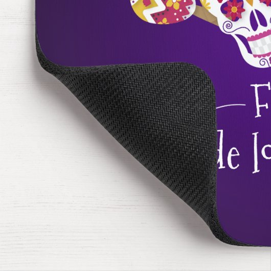 Farbenfrohe Dia de los Muertos | Mousepad (Ecke)