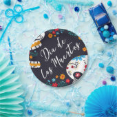Farbenfrohe Dia de los Muertos | Papierteller (Party)