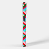 Farbenfrohe Diamantspitze Personalisiert Case-Mate iPhone Hülle (Rückseite / Rechts)