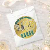 Farbenfrohe Digital 3D Design Weiße Vorzugstaschen Geschenktütchen (Ausgeschnitten)