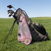 Farbenfrohe Digital Design Golf Handtuch - Perfekt (Gras)