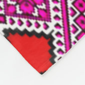 Farbenfrohe digitale 3D Design Fleece Blankon | Pe (Ecke)