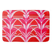 Farbenfrohe digitale Gestaltung große Badematte - (Vorderseite)