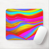 Farbenfrohe digitale Kunstmousepad - Perfekte Größ Mousepad (Mit Mouse)