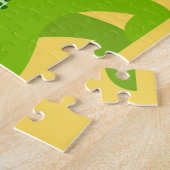 Farbenfrohe Dinosaurier für Kinder Spaß & Spiel Puzzle (Seite)