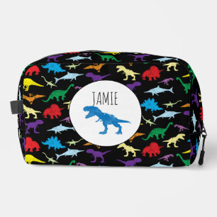 Farbenfrohe Dinosaurier Wasserfarben Kids Pencil C Waschbeutel