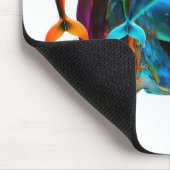 Farbenfrohe Dolphin-Phantastische Aufkleber Mousepad (Ecke)