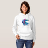 Farbenfrohe Dolphin Splash-Fisherman Core- Hoodie (Vorne ganz)