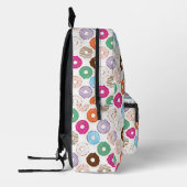 Farbenfrohe Donut-Rucksack Bedruckter Rucksack (Links)