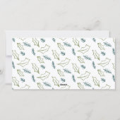 Farbenfrohe Doodles Frohe Weihnachten 3 Foto Schwa (Rückseite)