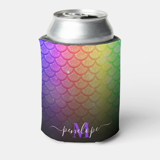 Farbenfrohe Dosenkühler (Kanne Rückseite)