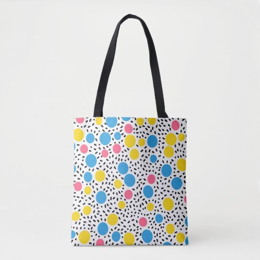 Farbenfrohe Dotter Tasche - Stilvoll und einzigart (Vorderseite)
