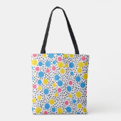 Farbenfrohe Dotter Tasche - Stilvoll und einzigart (Rückseite)