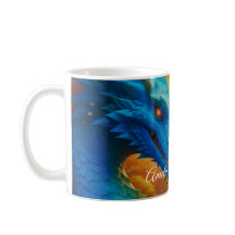 Farbenfrohe Drachen in der Liebe