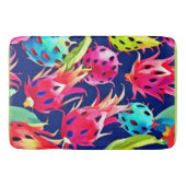 Farbenfrohe Drachenfrucht Badematte (Vorderseite)