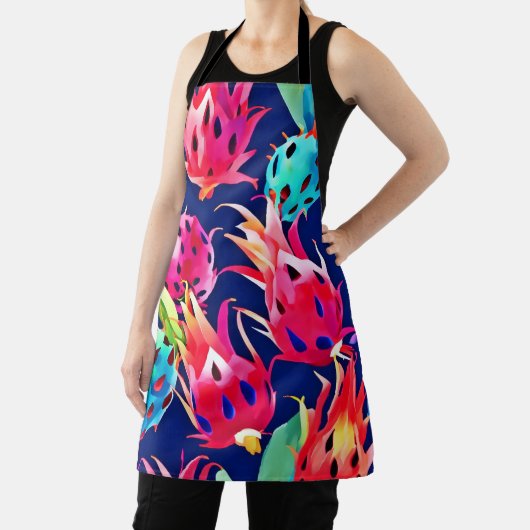 Farbenfrohe Drachenfrucht Schürze (InSitu)