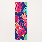 Farbenfrohe Drachenfrucht Yogamatte (Vorderseite)