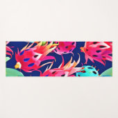 Farbenfrohe Drachenfrucht Yogamatte (Vorderseite (Horizontal))