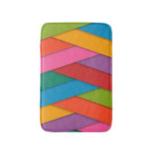 Farbenfrohe Dreieck Duschkabine Badezimmer Badematte (Vorderseite Vertikal)