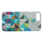 Farbenfrohe Dreiecke aus weichem Holz Case-Mate iPhone Hülle (Rückseite (Horizontal))