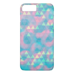 Farbenfrohe Dreiecke wolkig Blue Case-Mate iPhone  Hülle