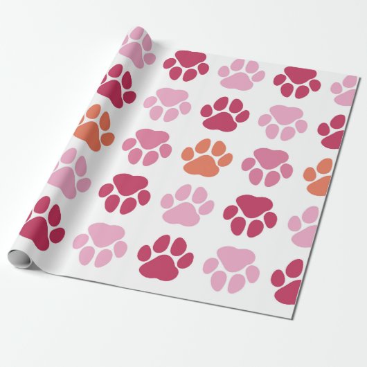 Farbenfrohe Druckmuster Geschenkpapier (Ungerollt)
