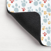 Farbenfrohe Druckmuster Mousepad (Ecke)