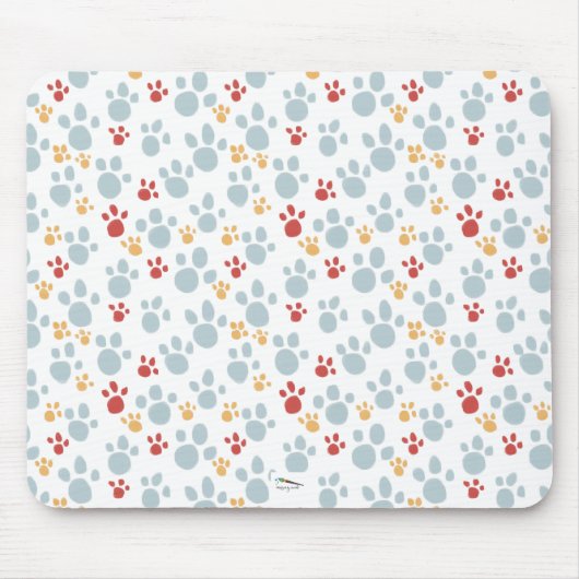 Farbenfrohe Druckmuster Mousepad (Vorne)