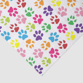 Farbenfrohe Druckmuster Seidenpapier (Ausschnitt)