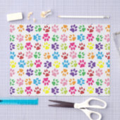 Farbenfrohe Druckmuster Seidenpapier (Handwerk)