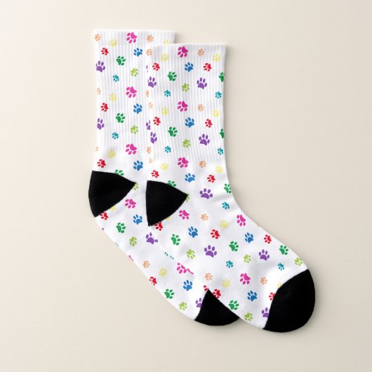 Farbenfrohe Druckmuster Socken (Paar)