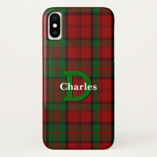 Farbenfrohe Dunbar Clan Tartan Kariert Custom Case-Mate iPhone Hülle