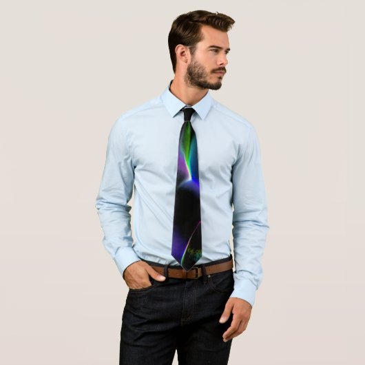 Farbenfrohe Dünen im Dunkeln Krawatte (Beispiel)