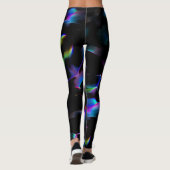 Farbenfrohe Dünen im Dunkeln Leggings (Rückseite)