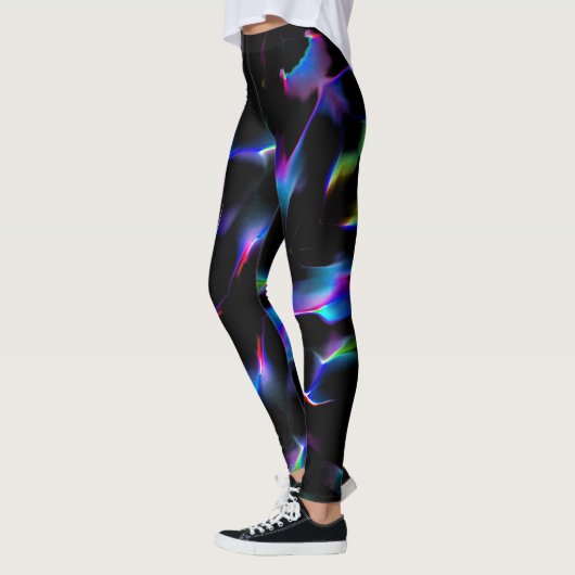 Farbenfrohe Dünen im Dunkeln Leggings (Links)