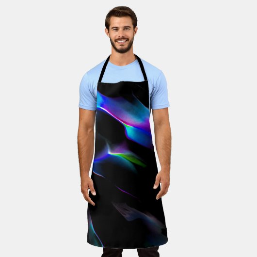 Farbenfrohe Dünen im Dunkeln Schürze (Getragen)