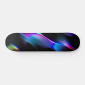 Farbenfrohe Dünen im Dunkeln Skateboard (Horizontal)