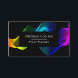 Farbenfrohe dynamische Wellenbewegung Auge Visitenkarte<br><div class="desc">Moderne dynamische Visitenkarte mit mehrfarbiger Wave-Grafik. Anzug einer Vielzahl von Unternehmen und Berufen.</div>