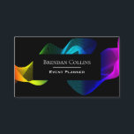 Farbenfrohe dynamische Wellenbewegung Auge Visitenkarte<br><div class="desc">Moderne dynamische Visitenkarte mit mehrfarbiger Wave-Grafik. Anzug einer Vielzahl von Unternehmen und Berufen.</div>