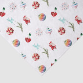 Farbenfrohe einfache Weihnachten Seidenpapier (Ausschnitt)