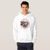 "Farbenfrohe Einheit" Hoodie (Vorne ganz)