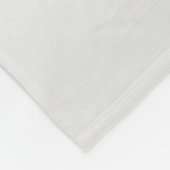 Farbenfrohe Einhorn Fleecedecke (Ecke)