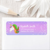 Farbenfrohe Einhorn-Glitzer personalisieren (Insitu)