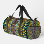 Farbenfrohe einzigartige beliebte Dot Art Duffle Bag (Rechte Ecke)
