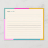 Farbenfrohe, einzigartige, benutzerdefinierte Brau (Rückseite)