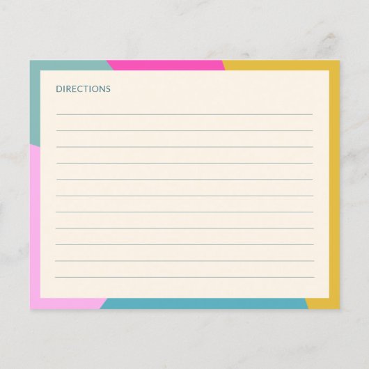 Farbenfrohe, einzigartige, benutzerdefinierte Brau (Rückseite)